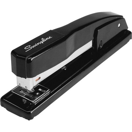 SWINGLINE Desk Stapler, f/Heavy Use, 210 Staple/20 Sht Cap, Black SWI44401